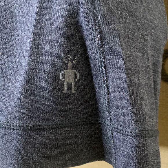 Smartwool Charcoal Quarter-Zip Sweater, XS ladies - Picture 3 of 11